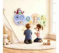 Aiyaplay Caterpillar Busy Board, Sensory Wall Toy For Toddlers 3+