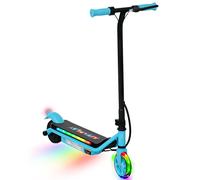AIYAPLAY Electric Scooter for 6-14 with Dual Brakes & Colourful Light in Blue AIYAPLAY Blue