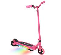 AIYAPLAY Electric Scooter For Ages 6-14 - With Colourful Light - Pink | TJ Hughes