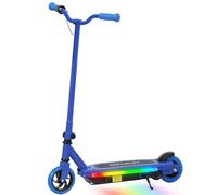 AIYAPLAY Electric Scooter for Ages 6-14, with Colourful Light, Blue, Blue