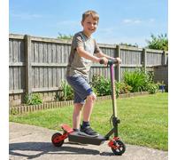 AIYAPLAY Electric Scooter for Kids with LCD Display, Up to 15 KM/H - Red