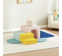 AIYAPLAY Foam Blocks for Kids, 8 Piece Indoor Building Blocks for Climbing
