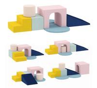 AIYAPLAY Foam Blocks for Kids - 8 Piece Indoor Building Blocks for Climbing | TJ Hughes