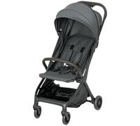 AIYAPLAY Foldable Baby Stroller with Adjustable Seat, 5-Point Harness, Canopy, Basket, 6.3kg Lightweight & Compact, Dark Grey