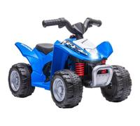 AIYAPLAY Honda Licensed Kids Electric Quad Bike 6V ATV 1.5-3 Years Blue