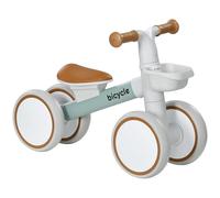 AIYAPLAY Kids Balance Bike for 1-3 Years Old, No Pedal Toddler Balance Bike with Adjustable Seat, Silent Wheels, Training Bike for Boys and Girls, Green