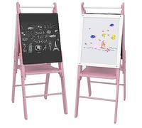 AIYAPLAY 3 in 1 Easel for Kids Adjustable Pink, none