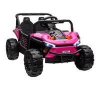 AIYAPLAY Kids Ride on Car 12V Electric Truck Remote Control 3-5 Years Pink