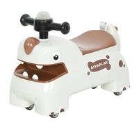 AIYAPLAY Kids Ride On Car, Dinosaur Shape Baby Toddler Walker, Cream White AIYAPLAY Cream