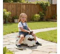 AIYAPLAY Kids Ride On Car, Dinosaur Shape Toddler Walker, Cream AIYAPLAY Cream
