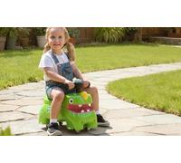 AIYAPLAY Kids Ride On Car Dinosaur Shape Toddler Walker: Green