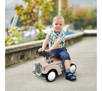 Aiyaplay Foot To Floor Slider With Steering Wheel - Cream, Cream