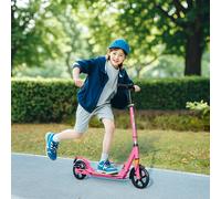 AIYAPLAY Kids Scooter, Foldable Kick Scooter w/ Adjustable Handlebar, Pink, Pink