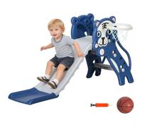 AIYAPLAY Kids Slide With Basketball Hoop - Basketball - For Ages 18-36 Months | TJ Hughes