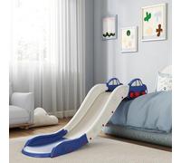 AIYAPLAY Kids Slide, Indoor Toddler Sofa Slide with Extended Length for Bed, Stairs, Easy to Assemble and Store, Blue
