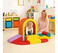 AIYAPLAY Kids Soft Play Set, 10PCs Soft Play Equipment for Toddlers in Orange AIYAPLAY Orange