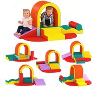 AIYAPLAY Kids Soft Play Set - 10PCs Soft Play Equipment For Toddlers | TJ Hughes