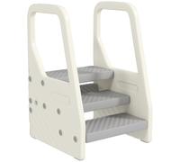 AIYAPLAY Kids Tower Adjustable 3 Step Kitchen Helper for 2-5 Years Grey