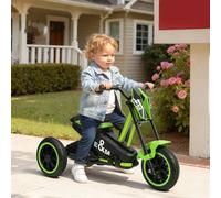 AIYAPLAY Kids Tricycle Baby Trike, Kids Trike with Pedal for Boys and Girls Ages 18-36 Months, 3 Wheel Toddler Balance Bike for Indoor Outdoor Use, Green