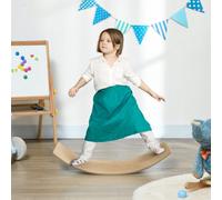 AIYAPLAY Balance Board Kids, Wooden Wobble Board for Children, Sensory Play Equipment for 3-8 Years Old, Natural Tone