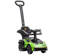 AIYAPLAY Lamborghini 2 in 1 Baby Ride on Push Car Toddler Push Along Car, Green