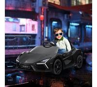 AIYAPLAY Lamborghini Revuelto Licensed Ride On Car, with Suspension, Black