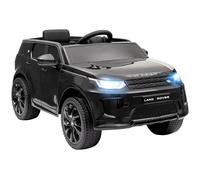 AIYAPLAY Land Rover Licensed Kids Electric Car w/ Remote Music - Black, Black