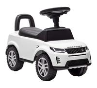 AIYAPLAY Land Rover Licensed Ride on Car Foot to Floor 18-36 Months White | Sliding Walker, Horn, Engine Sounds, Under-Seat Storage, Toddler Baby Push Along Car