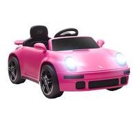 AIYAPLAY Licensed RUF CTR 2017 Electric Car for Kids, 12V Battery Powered Ride On Car with Remote Control, Soft Start, MP3 Player, LED Lights, Horn, Low Battery Prompt, Kids Electric Vehicle, Pink