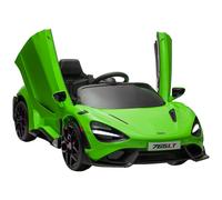 Aiyaplay McLaren 765LT Licensed 12V Kids Ride On Car W/ MP3 Music, Green, Green