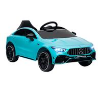 Mercedes-AMG CLA 45 Licensed 12V Ride on Car w/ Music AIYAPLAY Light Blue 1 Pack
