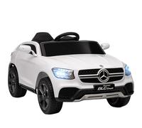 AIYAPLAY Mercedes-Benz GLC Coupe Licensed Kids Ride on Car 12V White
