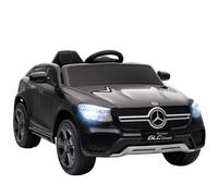 AIYAPLAY Mercedes-Benz GLC Licensed Kids Ride on Car with Remote Control, Soft Start, MP3, LED Headlights, Black