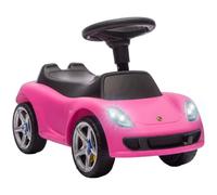 AIYAPLAY Ride on Car Porsche Licensed for Toddlers 18-36 Months Pink | Toddler Push Car, Horn, Headlights, Start-Up Sound, Steering Wheel, Ride on Toys for Boys Girls