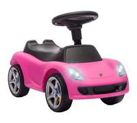 AIYAPLAY Ride on Car, Porsche Licensed Toddler Push Car with Horn, Headlights, Sound and Steering Wheel for 18-36 Months, Pink