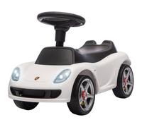 AIYAPLAY Ride on Car with Horn, Lights, Sound, Porsche Licensed in White AIYAPLAY White