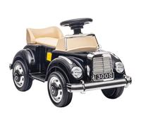 AIYAPLAY Ride on Sliding Car Foot to Floor for Kids, Mercedes-Benz 300S Licensed Ride on Toy with Anti-rollover Device, Under Seat Storage for 18-48 Months, Black Red