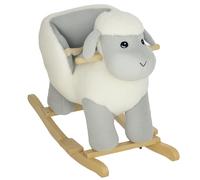 AIYAPLAY Rocking Horse with Unicorn Design Sounds for Ages 2-4 Years White - 330