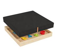 AIYAPLAY Sandbox Cover - Square Sandpit Cover with Drawstring & Elastic Band | TJ Hughes