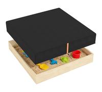 AIYAPLAY Sandbox Cover - Square Sandpit Cover With Drawstring & Elastic Band | TJ Hughes