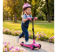 Aiyaplay Scooter For Kids, 3 Wheel Foldable Kids Scooter
