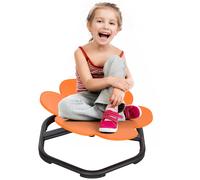 AIYAPLAY Sensory Spinning Chair for Kids, for Balance, Coordination, Orange