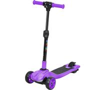 AIYAPLAY Three-Wheel Foldable Electric Scooter for Kids Aged 6-10 Years, Purple