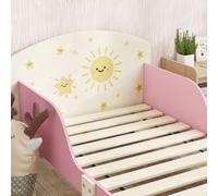 AIYAPLAY Toddler Bed Themed Kids Bed Frame With Storage - Pink | TJ Hughes