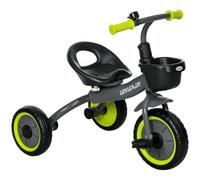 AIYAPLAY Trike for 2-5 Years Old, Kids Tricycle with Adjustable Seat, Basket, Bell Black