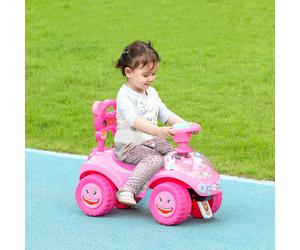 AIYAPLAY Women's Ride on Toy, Foot to Floor Design with Music, Light, Horn in Pink | Size: 1 Pack AIYAPLAY Pink 1 Pack