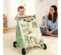 AIYAPLAY Wooden Baby Walker with Speed Control, Montessori-Inspired Centre