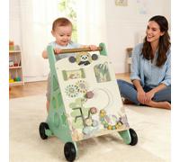 AIYAPLAY Wooden Baby Walker with Speed Control, Montessori-Inspired Centre