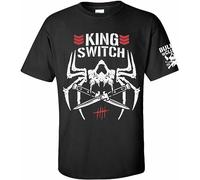 AIYAYO BAG King Switch Bullet Club T-Shirt Black L