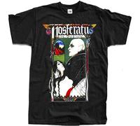 AIYAYO BAG Nosferatu V2, F.W. Murnau, Movie Poster 1922, Black T-Shirt Black L